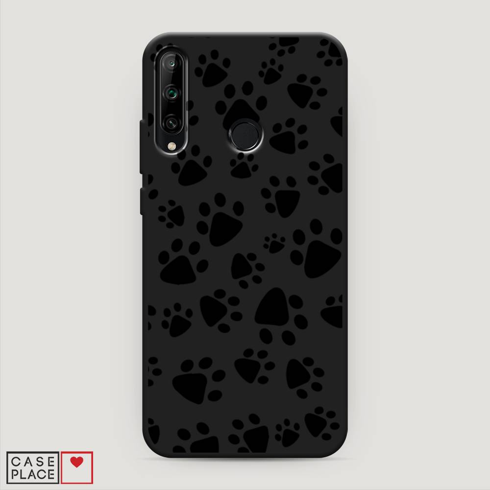 

Чехол Awog на Honor 9C "Лапки черные", Черный, 612552-1