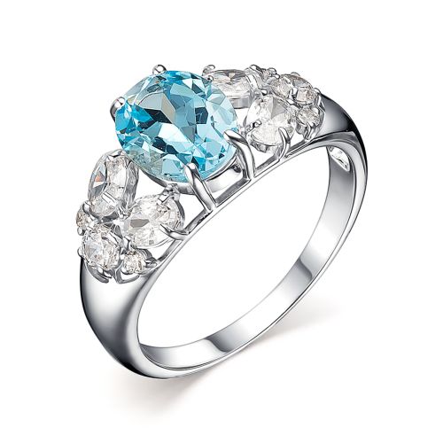 

Кольцо из серебра с топазом р. 18 Dewi 901018029, 901018029