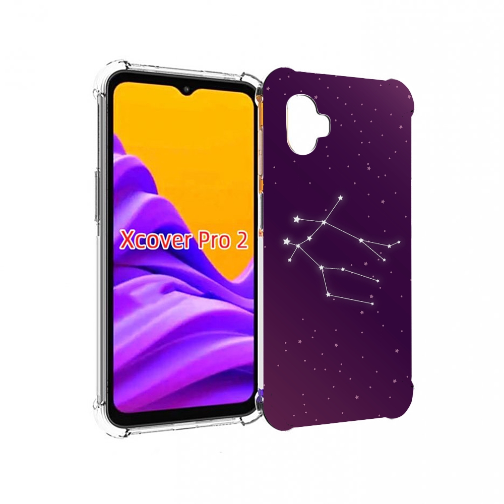 

Чехол MyPads знак-зодиака-близнецы-4 для Samsung Galaxy Xcover Pro 2, Прозрачный, Tocco