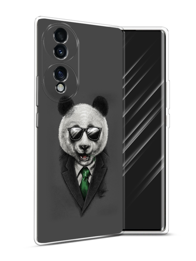 

Чехол Awog на Honor 70 "Деловая панда", Разноцветный, 6108250-10