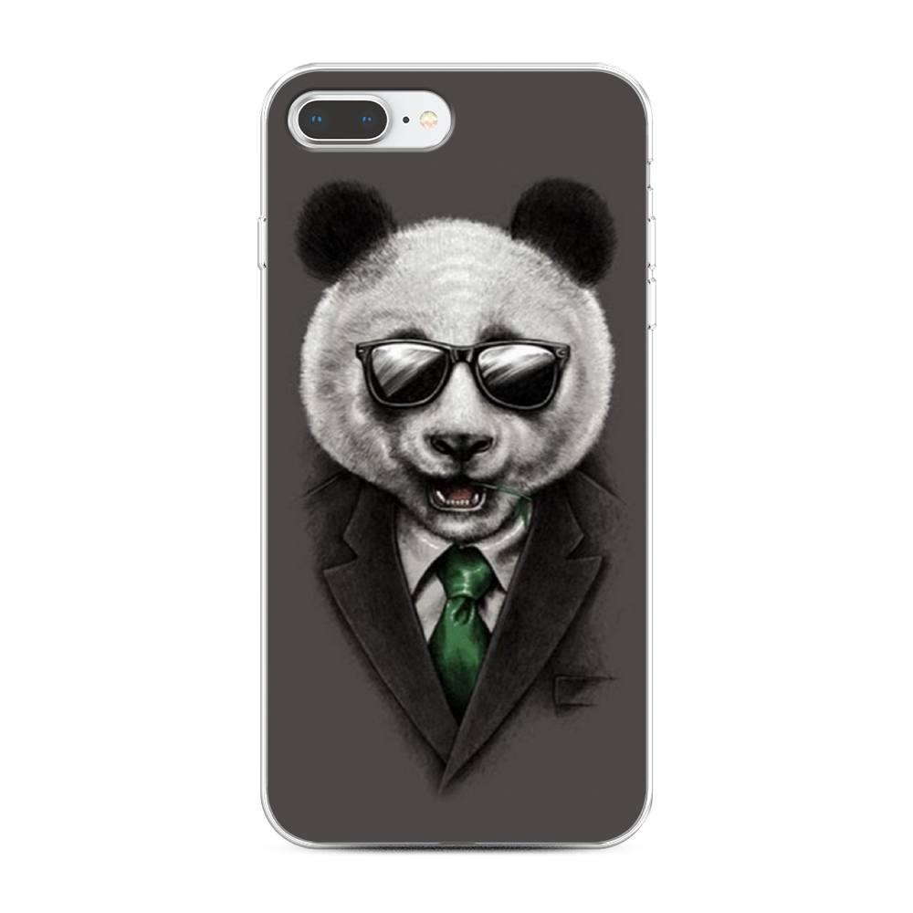 

Чехол Awog на Apple iPhone 8 Plus / Айфон 8 Plus "Деловая панда", Разноцветный, 10950-10