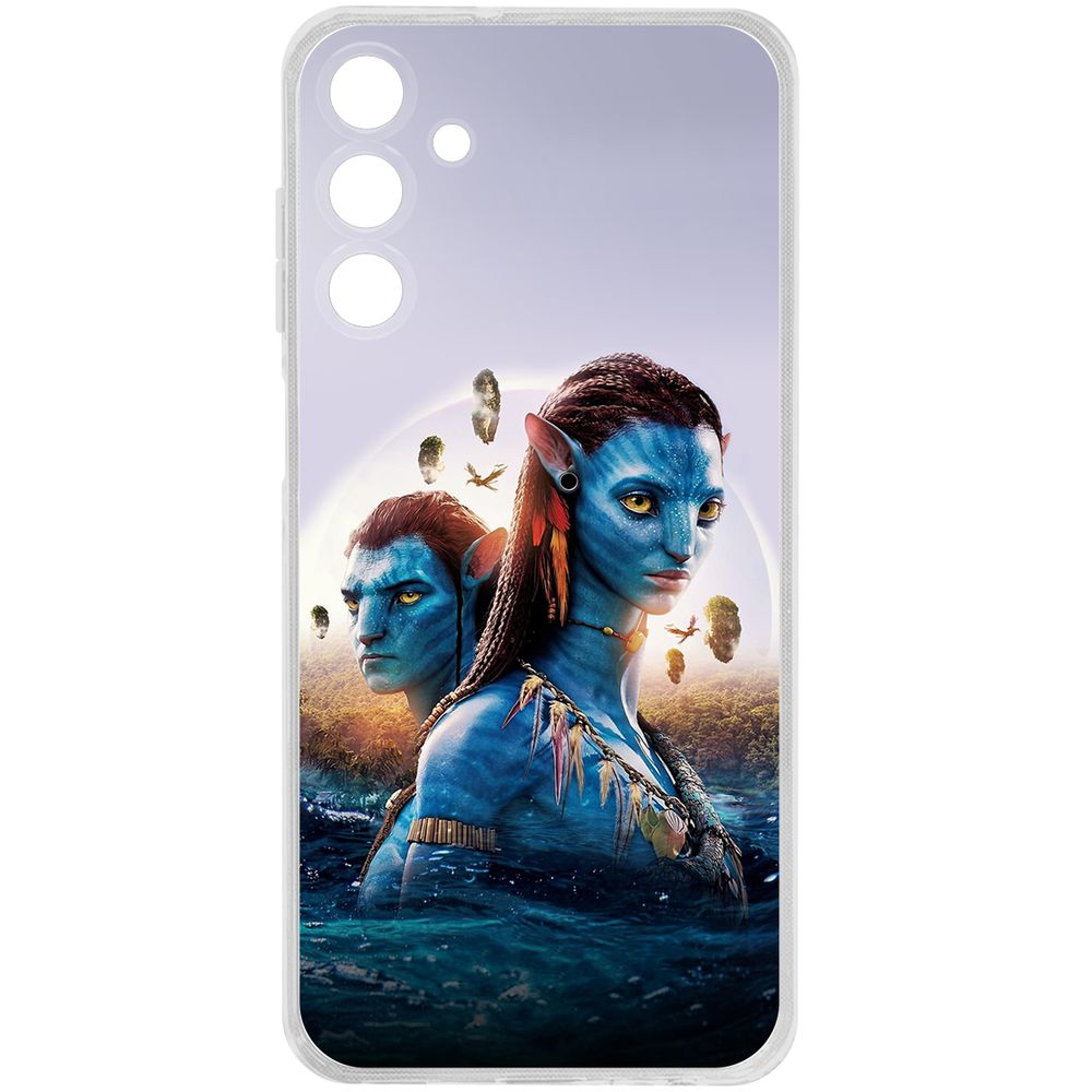 

Чехол-накладка Krutoff Clear Case Аватар - Джейк и Нейтири для Samsung Galaxy A15, Прозрачный