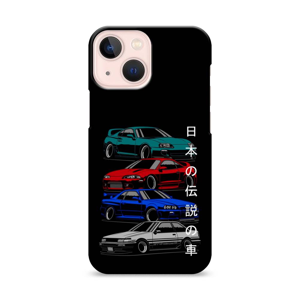 

Пластиковый чехол "JDM Legend cars" на Apple iPhone 13 mini, 14120-4
