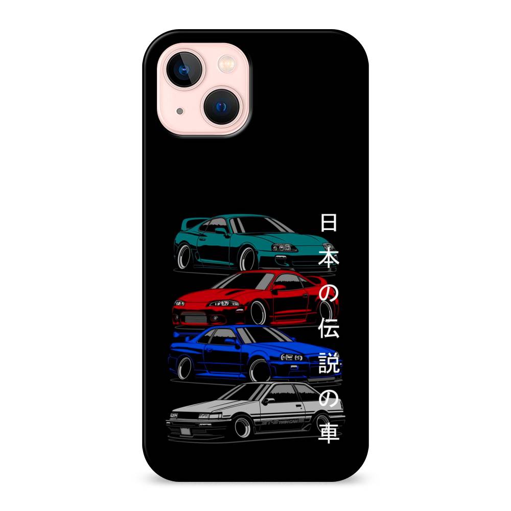 

Пластиковый чехол "JDM Legend cars" на Apple iPhone 13, 14220-4