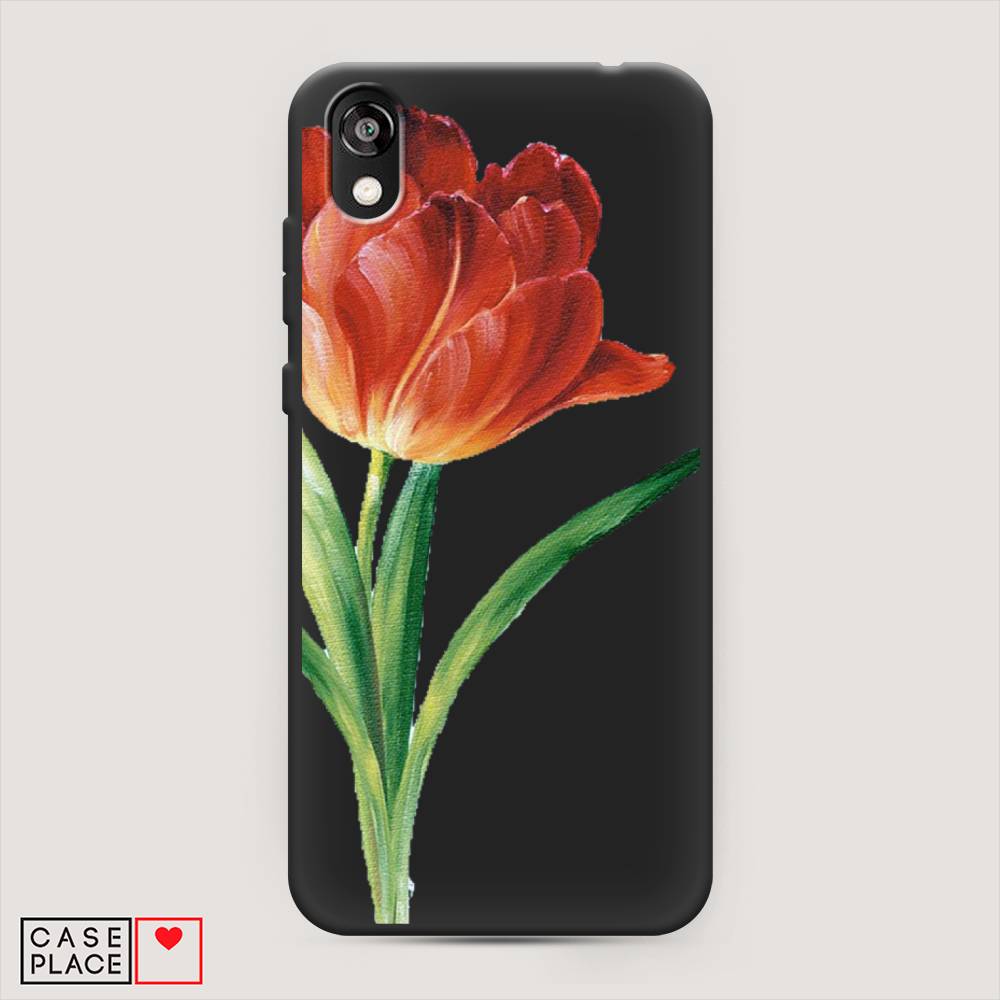 

Чехол Awog на Honor 8S "Красный тюльпан", Оранжевый;зеленый, 69152-1