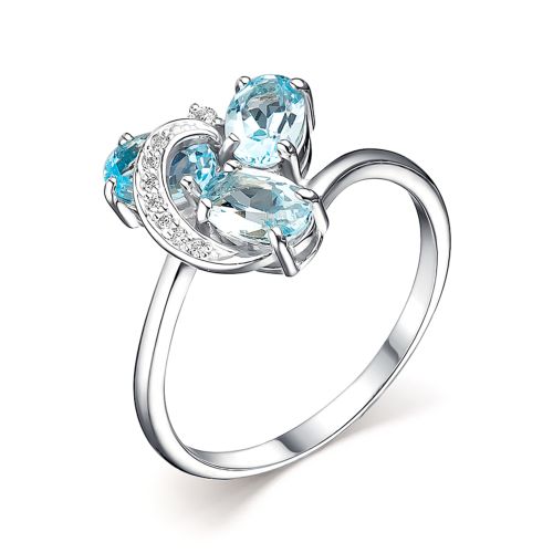 

Кольцо из серебра с топазом р. 17,5 Dewi 901018005, 901018005