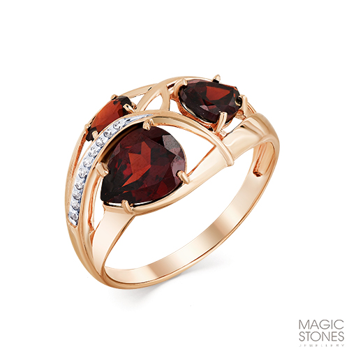 

Кольцо из золота р. , Magic Stones 01-2-567-1801-011, морганит\фианит, 01-2-567-1801-011