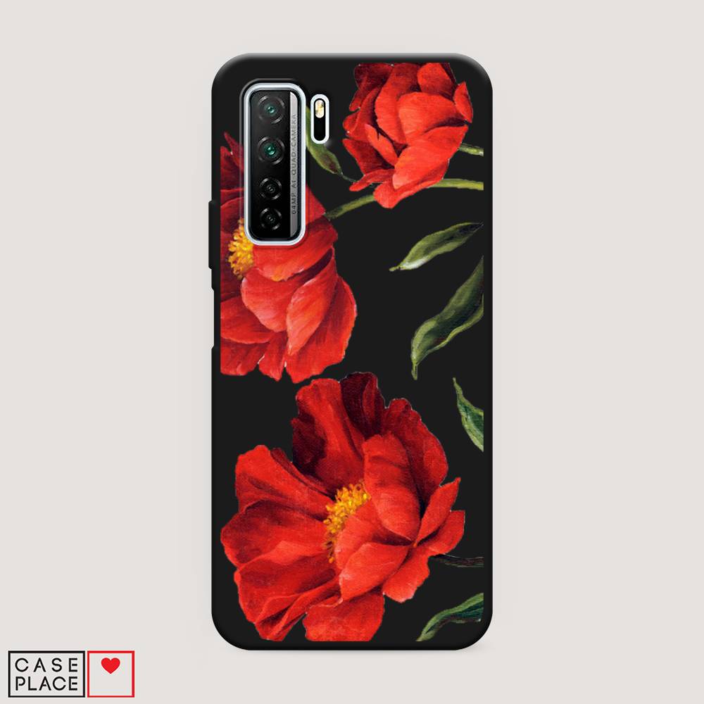 

Чехол Awog на Huawei P40 lite 5G "Красные маки", Красный, 6103052-1
