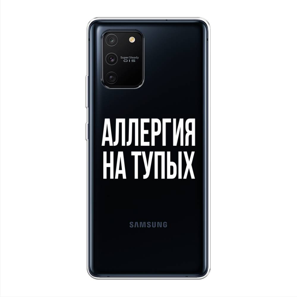 

Чехол Awog на Samsung Galaxy A91/S10 Lite "Аллергия на тупых", Разноцветный, 29950-6