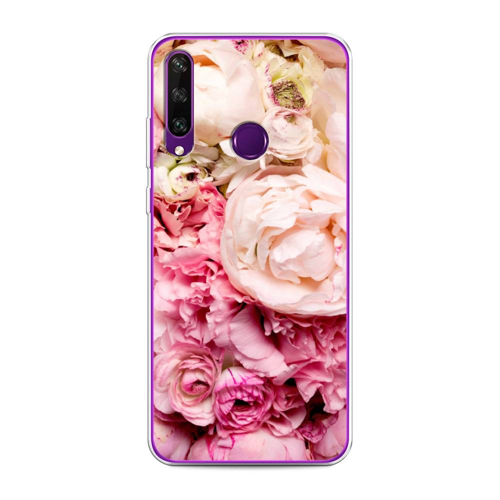 

Чехол Awog на Huawei Y6p "Пионы яркие", Розовый, 6103250-8