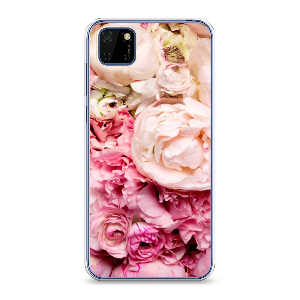 

Чехол Awog на Huawei Y5p "Пионы яркие", Розовый, 6103750-8