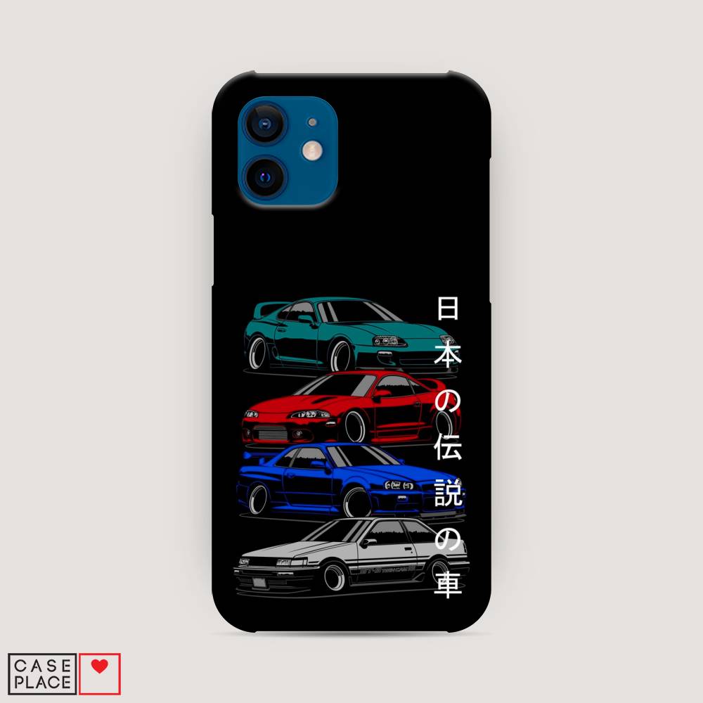 

Пластиковый чехол "JDM Legend cars" на Apple iPhone 12, 12520-4