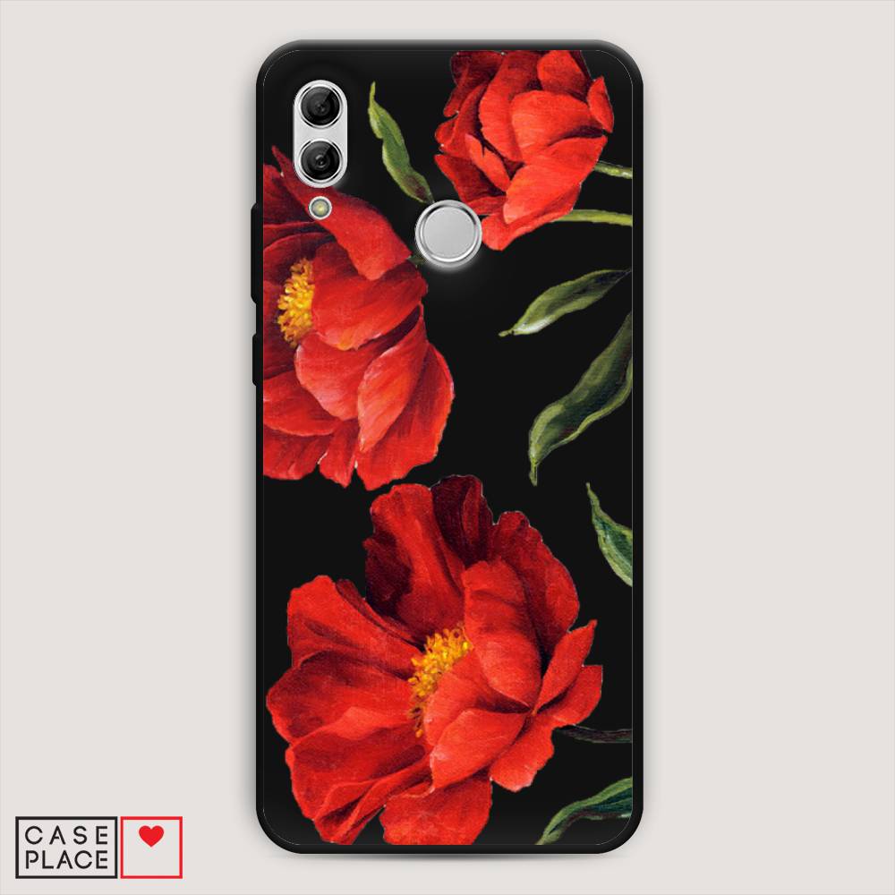 

Чехол Awog на Honor 10 Lite "Красные маки", Красный, 67552-1