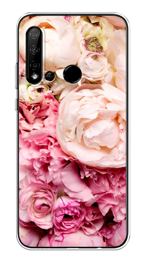 

Чехол Awog на Huawei P20 lite 2019 "Пионы яркие", Розовый, 69750-8