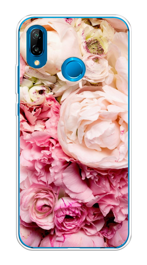 

Чехол Awog на Huawei P20 Lite "Пионы яркие", Розовый, 64450-8