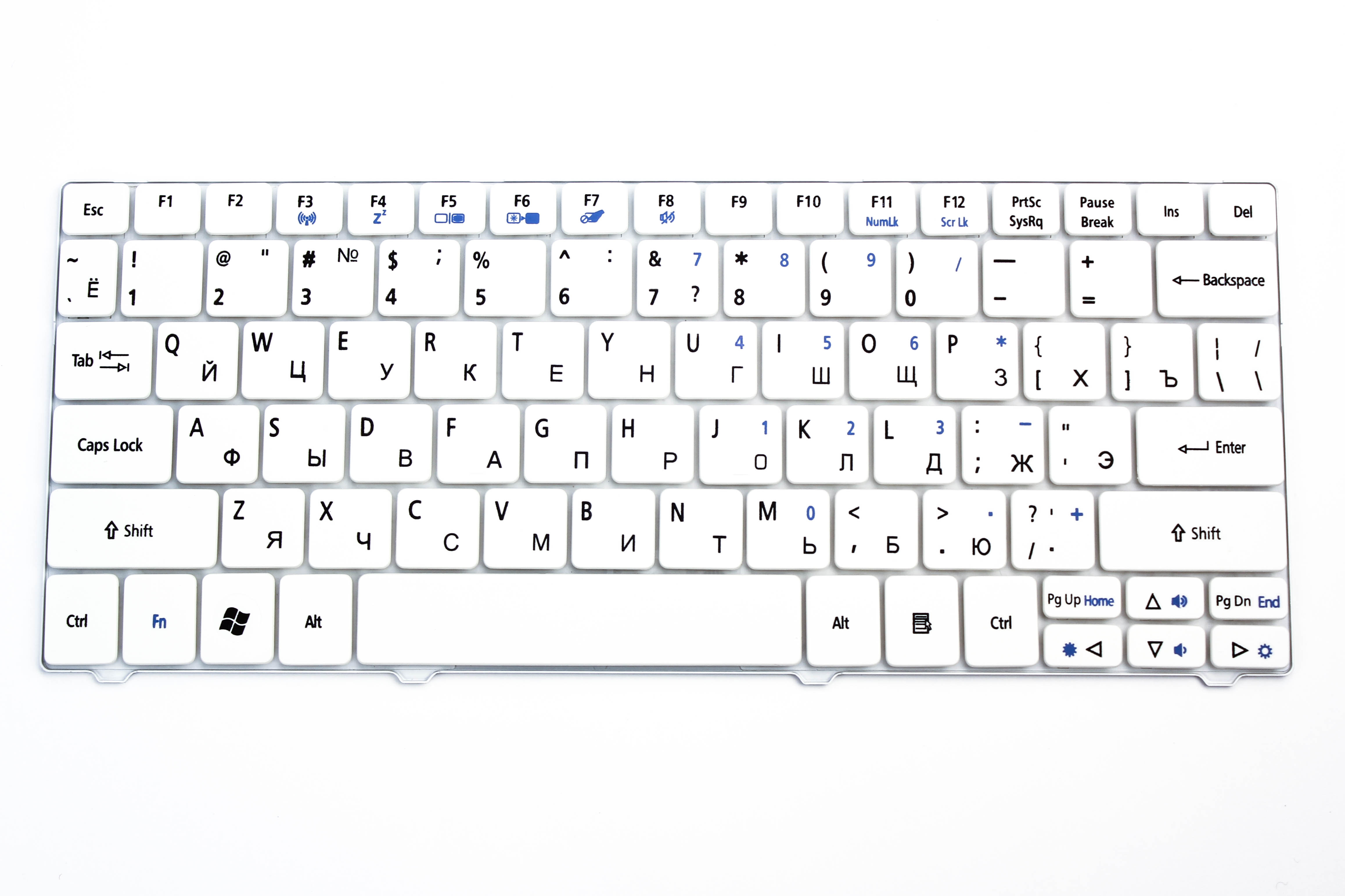 

Клавиатура для Acer 1810/1830T/1410/One 721/722/751 p/n: ZA3, ZA5, NSK-AQ00R
