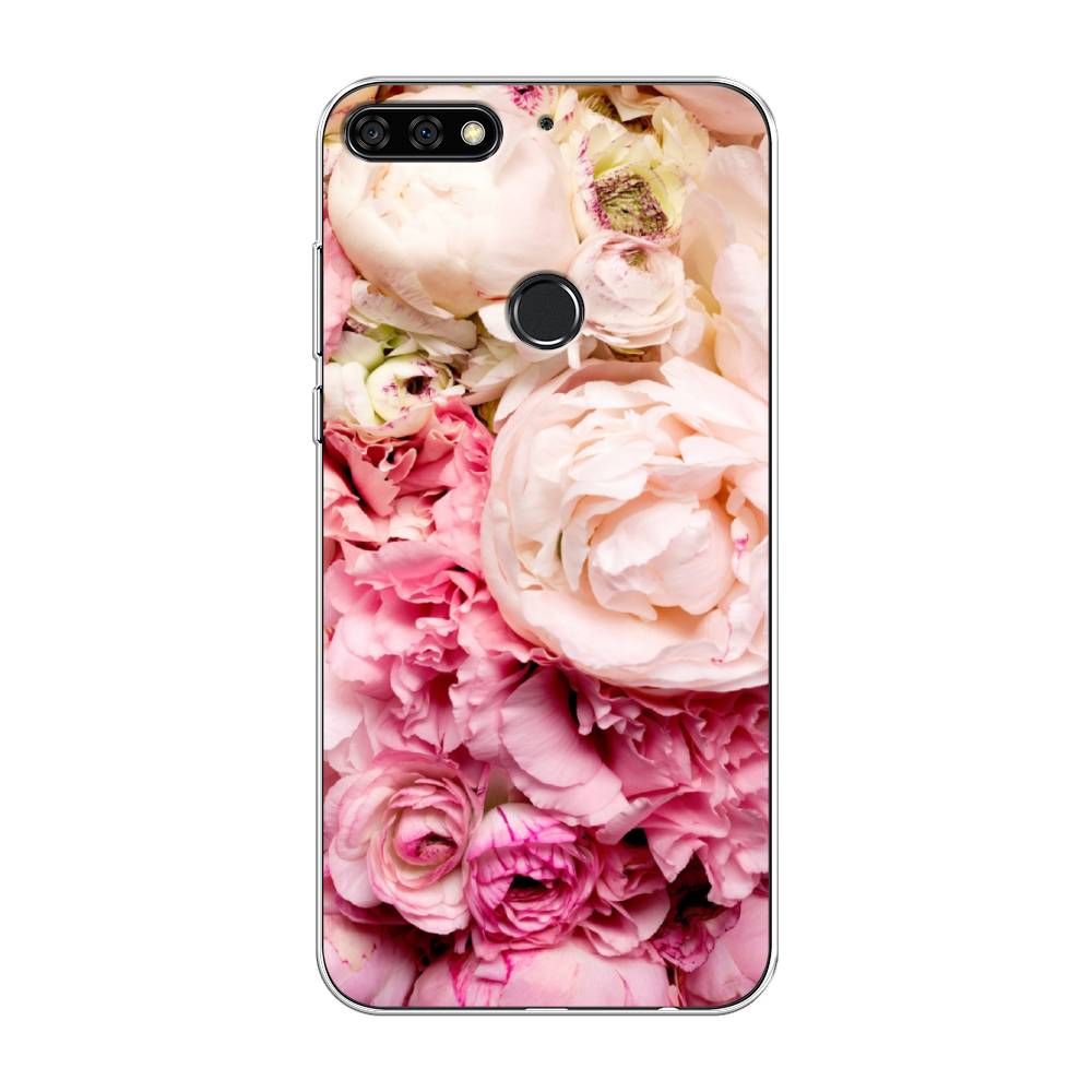 

Чехол Awog на Huawei Nova 2 Lite "Пионы яркие", Розовый, 64650-8