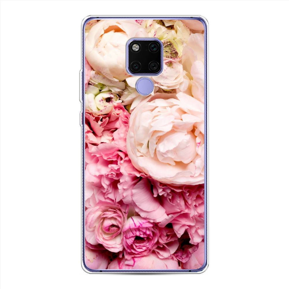 

Чехол Awog на Huawei Mate 20X "Пионы яркие", Розовый, 66950-8