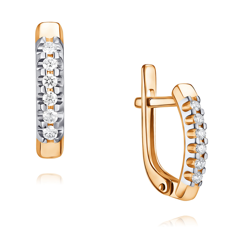 

Серьги из красного золота с бриллиантом ADAMAS 2424568/01-А50Д-41, 2424568/01-А50Д-41