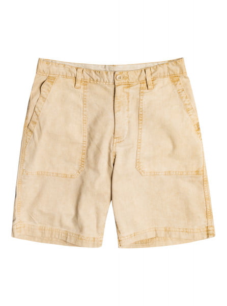 

Шорты мужские Quiksilver EQYWS03770 бежевые 32, Бежевый, EQYWS03770