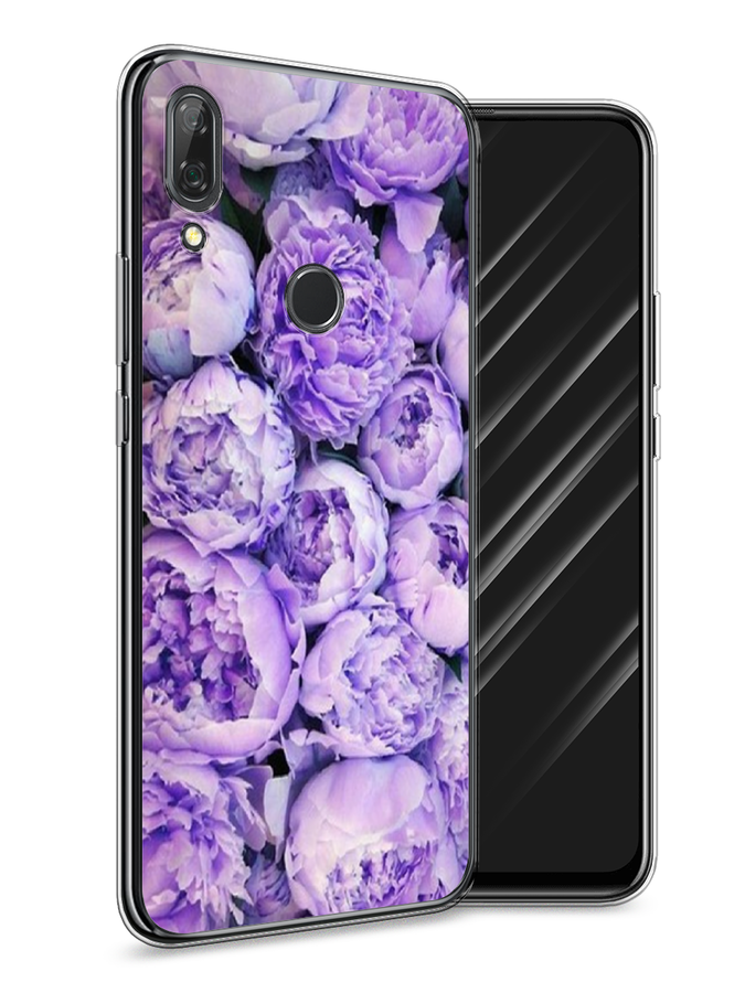 

Чехол Awog на Huawei P Smart Z "Пионы сиреневые", Фиолетовый;голубой, 69450-8
