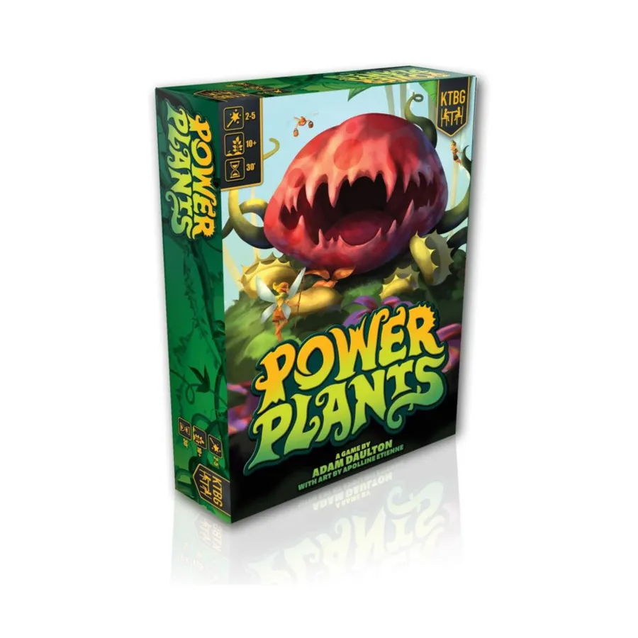 Настольная игра Kids Table BG KTG8001 Power Plants Kickstarter Edition на английском языке язык как игра как помочь ребенку заговорить на иностранном языке и никогда не останавливаться