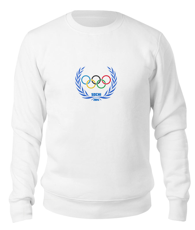 

Свитшот унисекс Printio Sochi 2014 белый XL, Sochi 2014