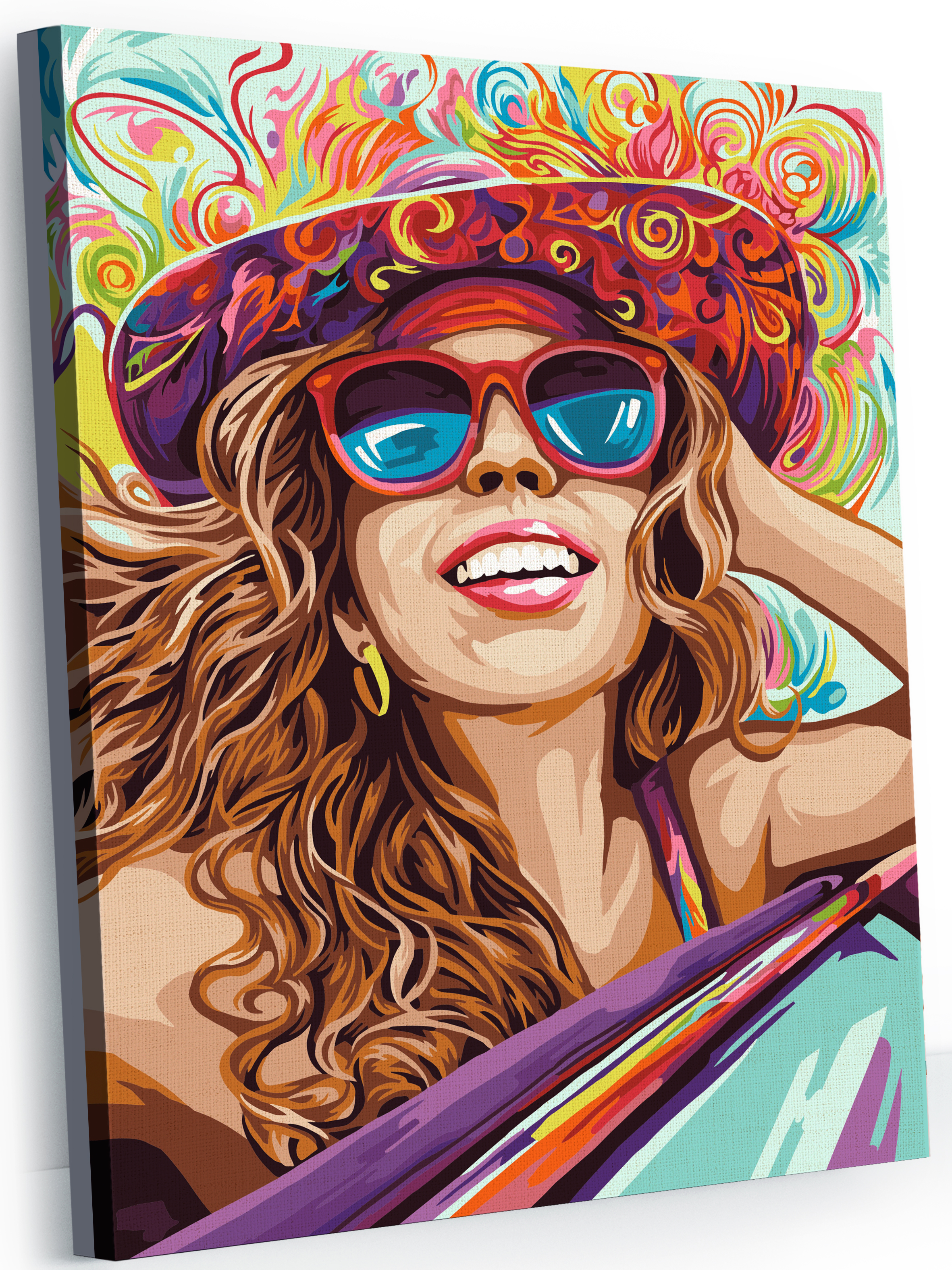 Картина по номерам Glama Летнее настроение GLA114 на холсте 40x50 см