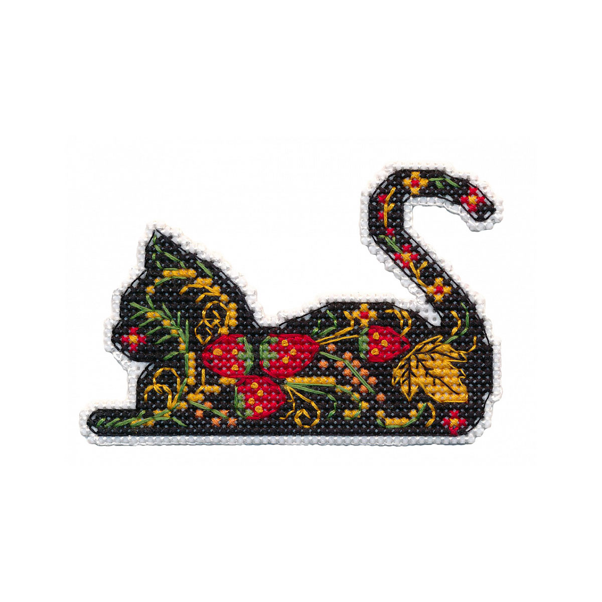 

Набор для вышивания Овен Магнит. Кошка, 1450, 9,3*6,2 см