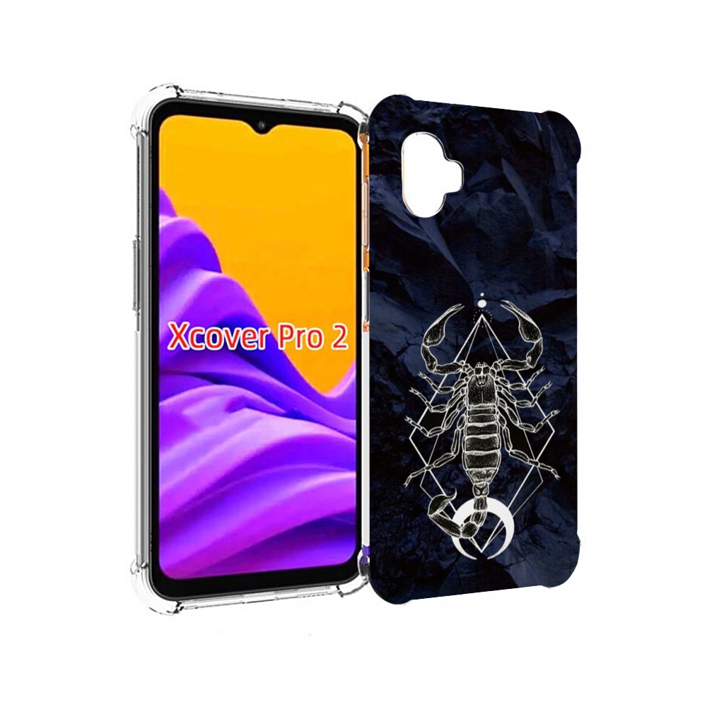 

Чехол MyPads знак зодиака скорпион 3 для Samsung Galaxy Xcover Pro 2, Прозрачный, Tocco