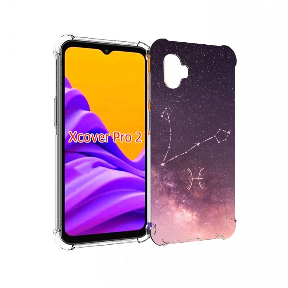 

Чехол MyPads знак зодиака рыбы 5 для Samsung Galaxy Xcover Pro 2, Прозрачный, Tocco