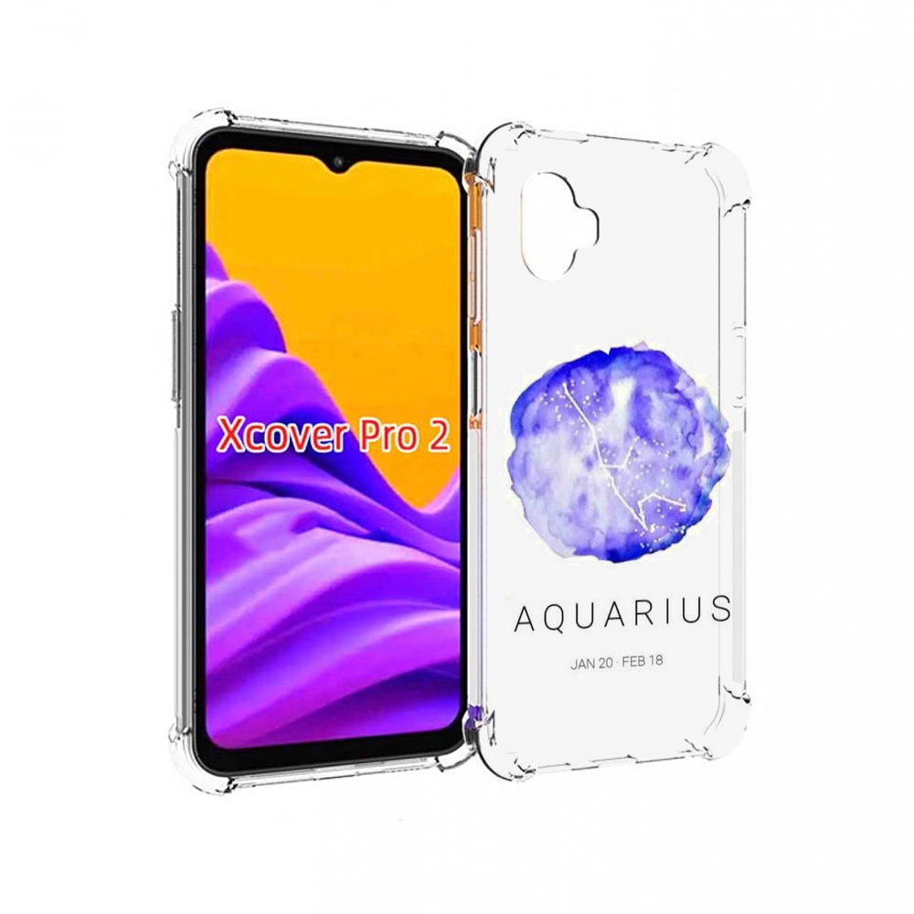 

Чехол MyPads знак зодиака водолеи 5 для Samsung Galaxy Xcover Pro 2, Прозрачный, Tocco