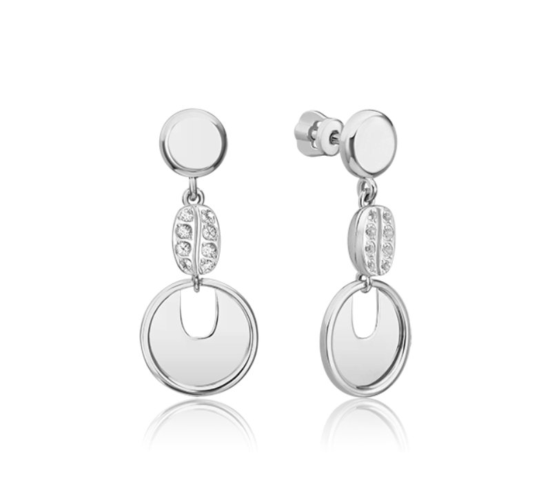 

Серьги подвески из белого золота с топазом PLATINA jewelry 02-4907-00-201-1120, 02-4907-00-201-1120