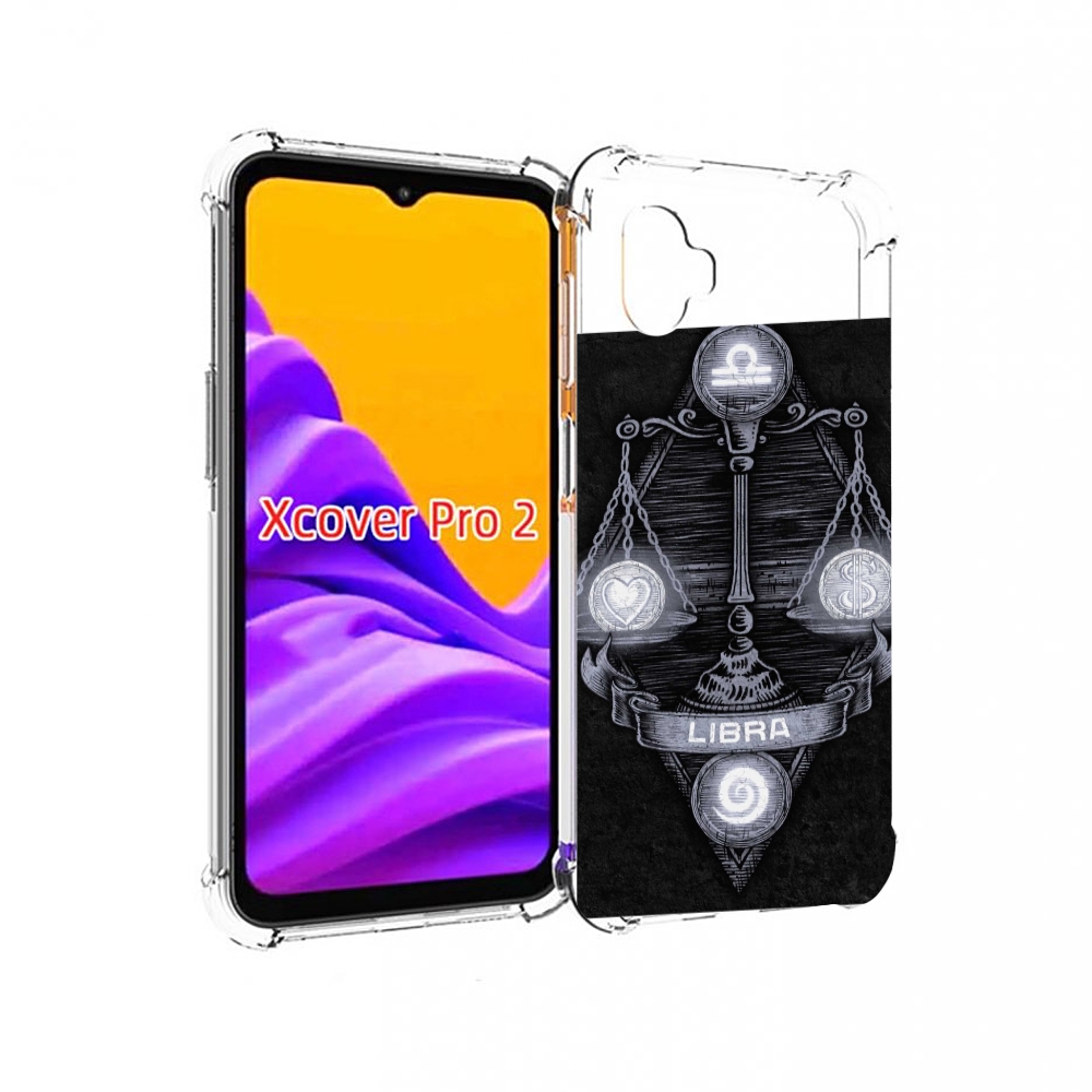 

Чехол MyPads знак зодиака весы 2 для Samsung Galaxy Xcover Pro 2, Прозрачный, Tocco