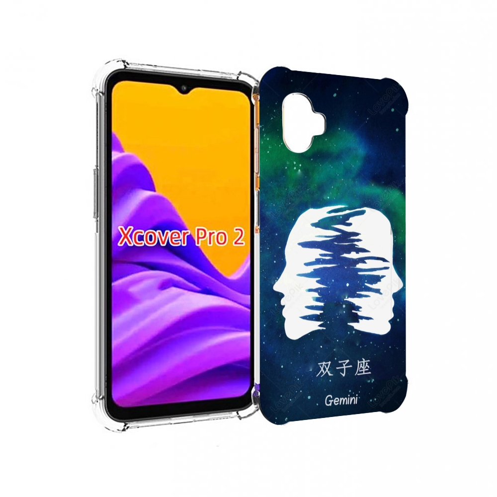 

Чехол MyPads знак зодиака близнецы 6 для Samsung Galaxy Xcover Pro 2, Прозрачный, Tocco