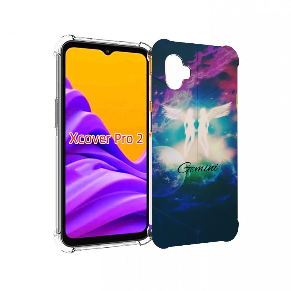 

Чехол MyPads знак зодиака близнецы 3 для Samsung Galaxy Xcover Pro 2, Прозрачный, Tocco