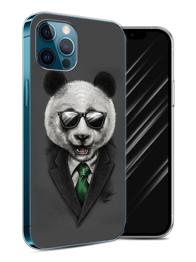 

Чехол Awog на Apple iPhone 12 Pro / Айфон 12 Pro "Деловая панда", Разноцветный, 12850-10