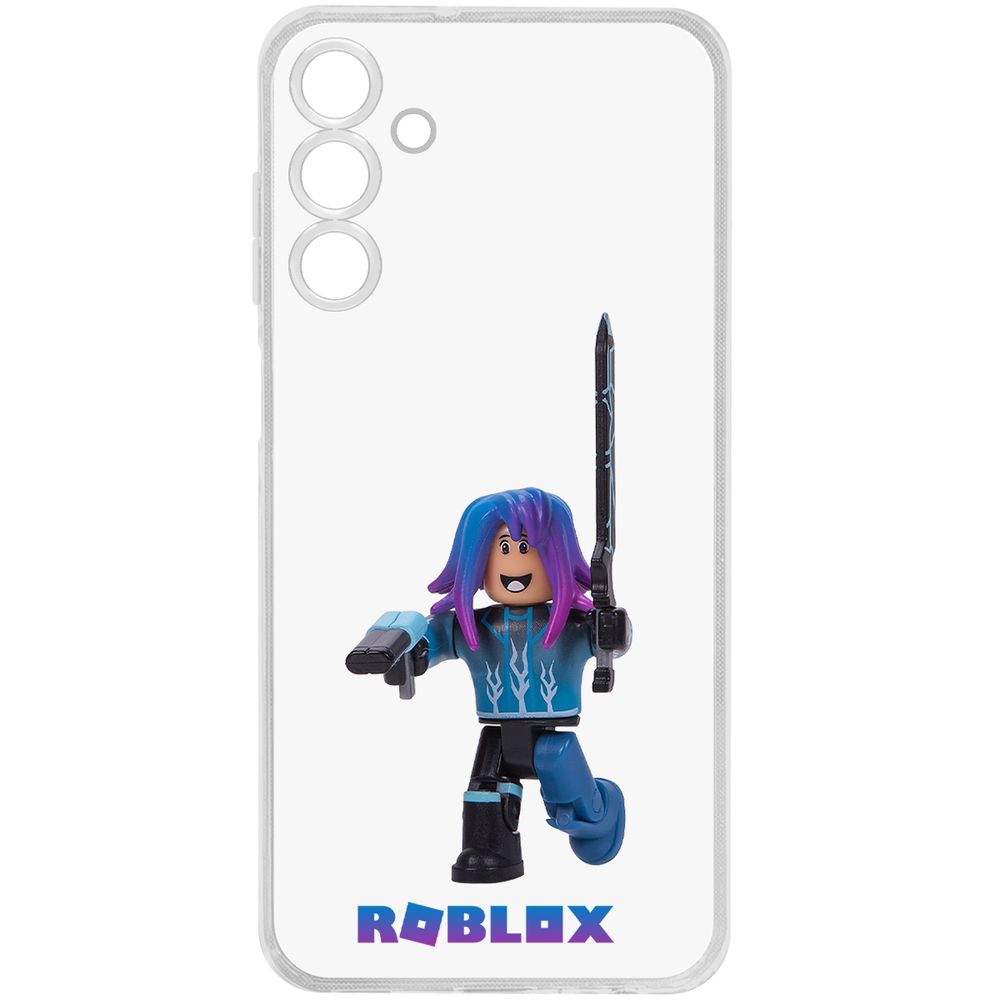 

Чехол-накладка Krutoff Clear Case Roblox-Паркурщик для Samsung Galaxy A15, Прозрачный