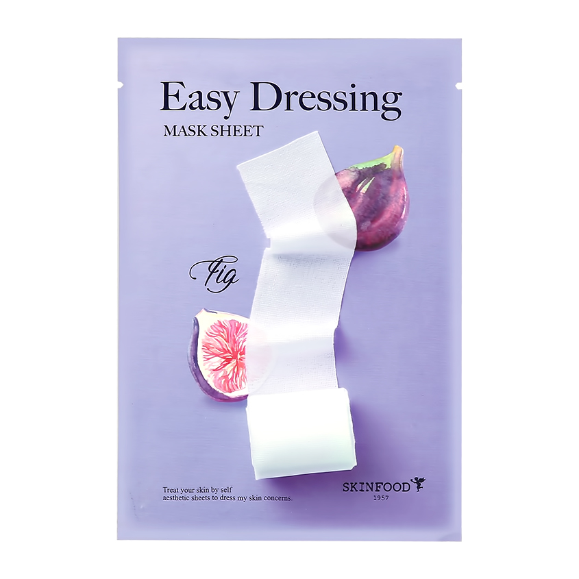 фото Маска для лица skinfood easy dressing с экстрактом инжира очищающая 37 г