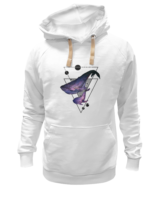 

Худи унисекс Printio Путешествие в глубины океана белое M, Белый, Путешествие в глубины океана