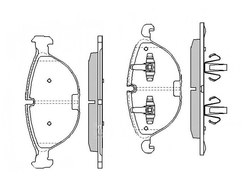 

Колодки Тормозные Перед Bmw X5 E70 07-13/X5 F15 13-/X6 E71 08-14/X6 F16 14- Sat арт. ST-34