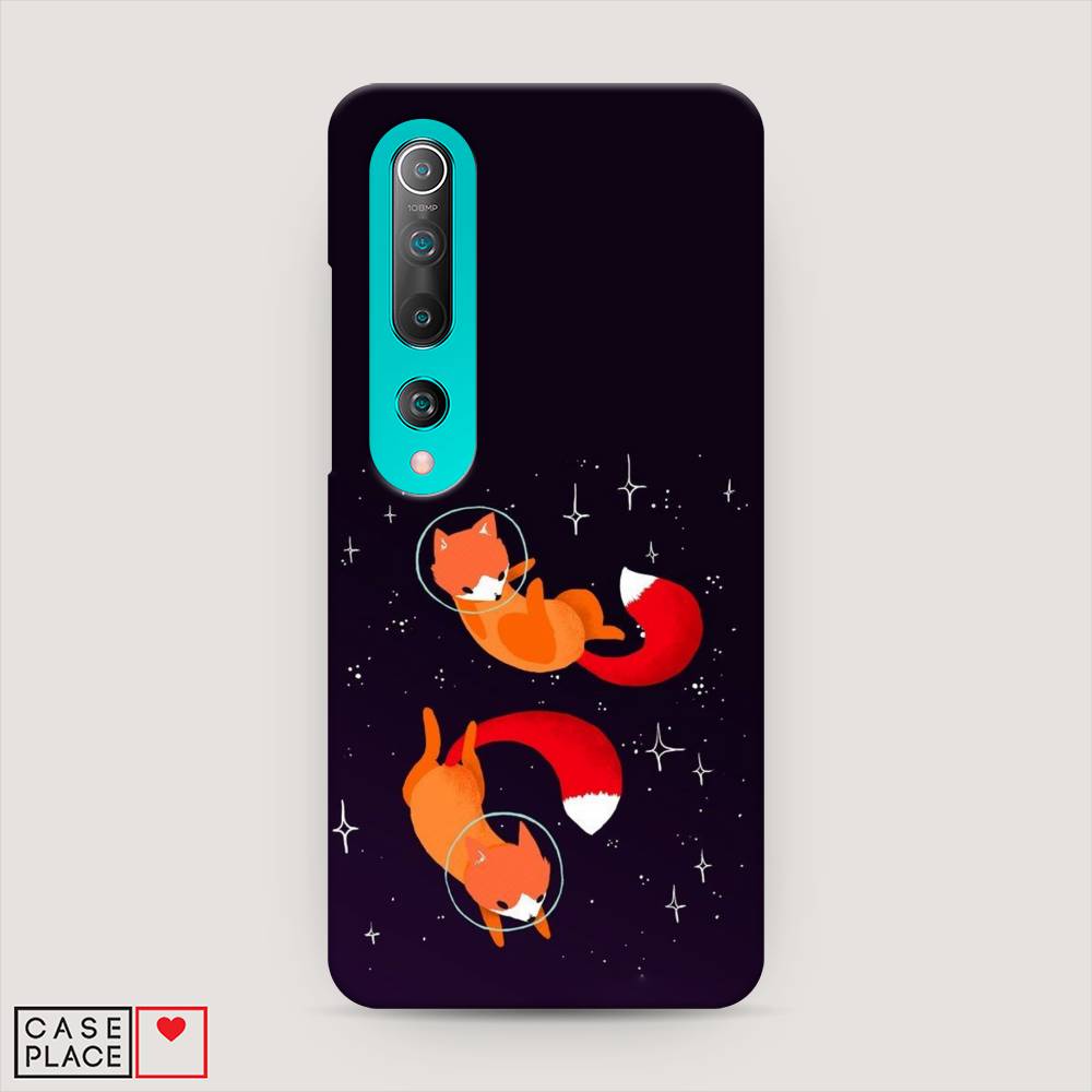 

Пластиковый чехол "Лисы космонавты" на Xiaomi Mi 10 Pro, 37820-3
