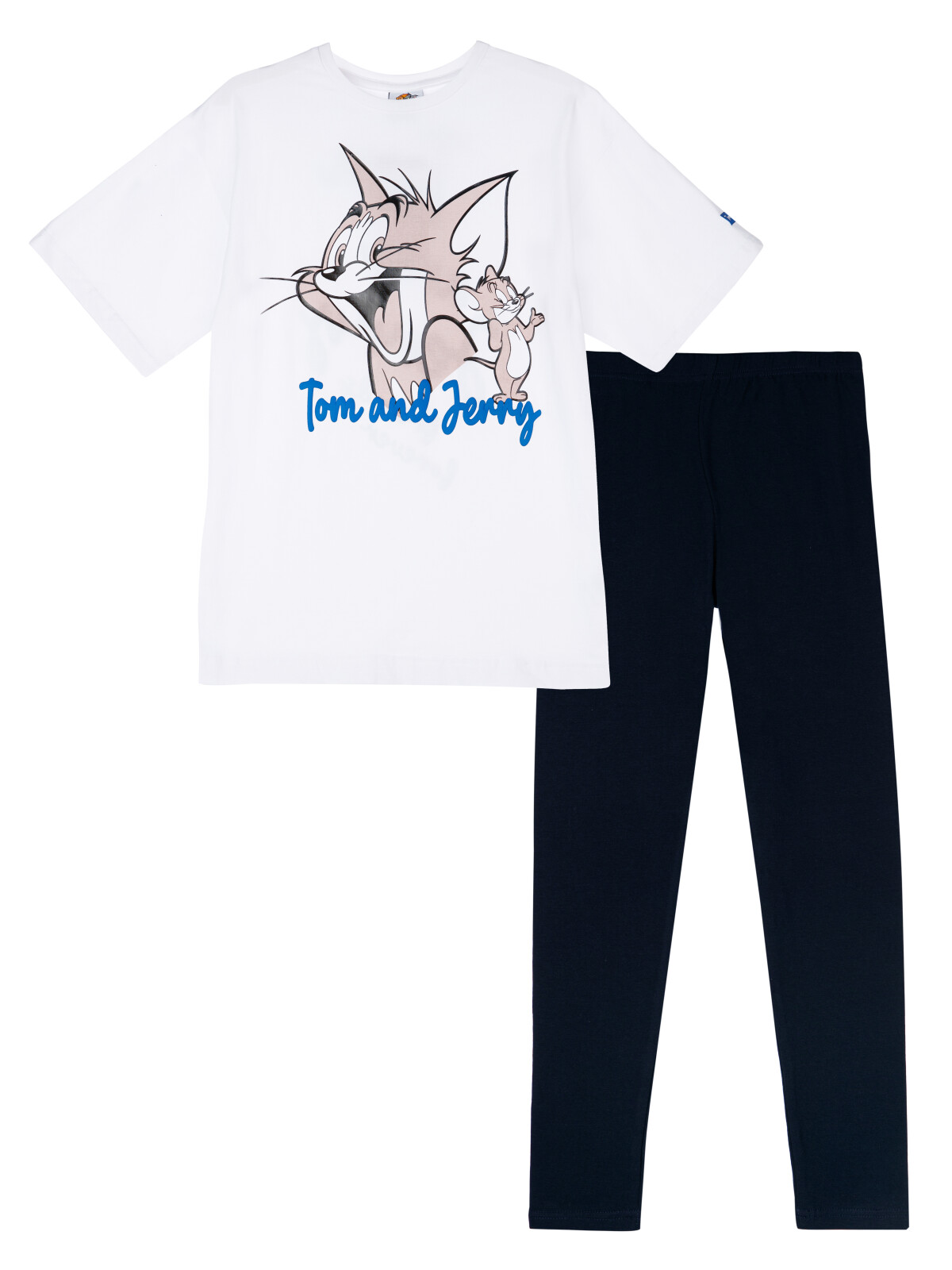 

Костюм повседневный PlayToday 12441166, белый; тёмно-синий, 134, Белый;синий, 12441166