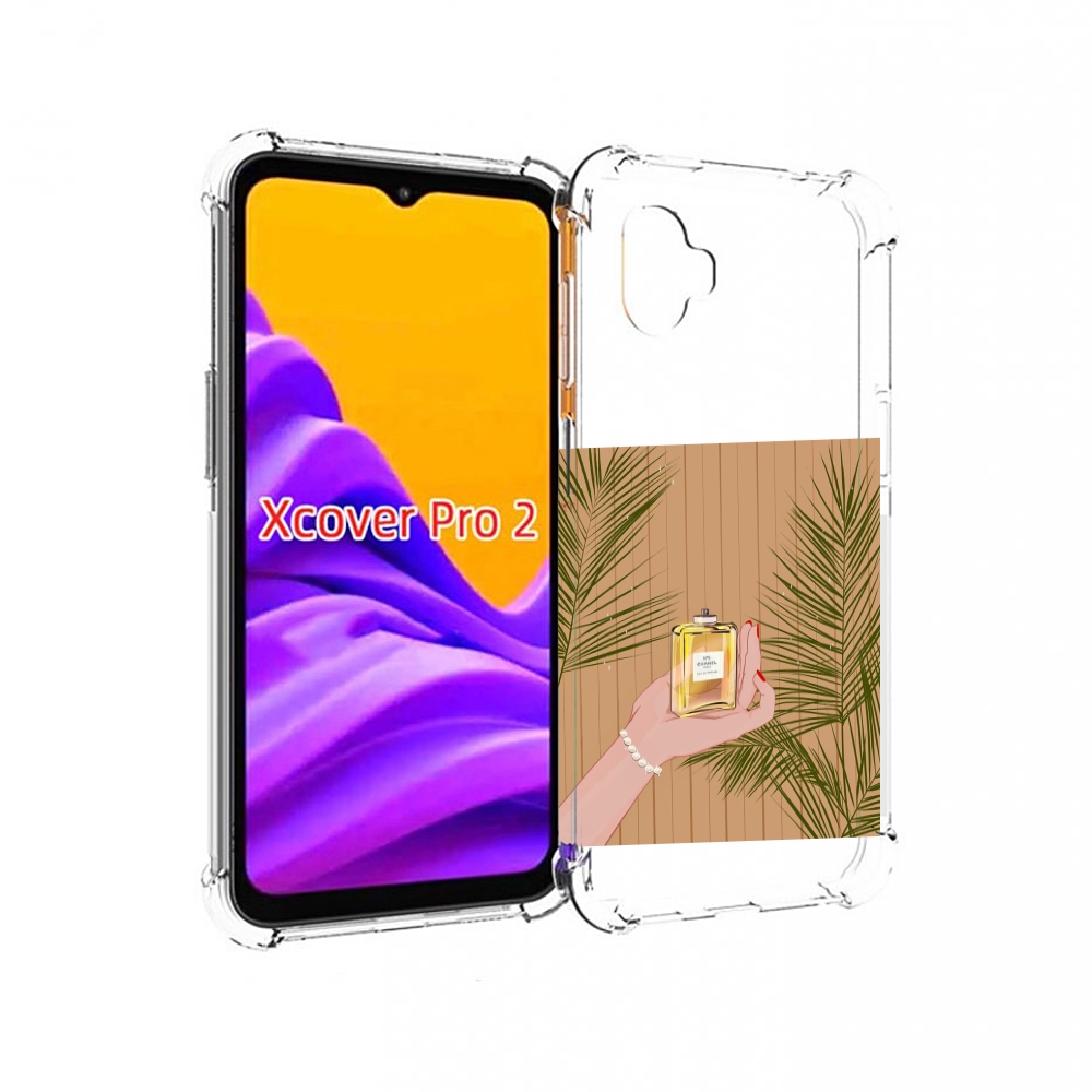 

Чехол MyPads запах-шанель-номер-5 для Samsung Galaxy Xcover Pro 2, Прозрачный, Tocco