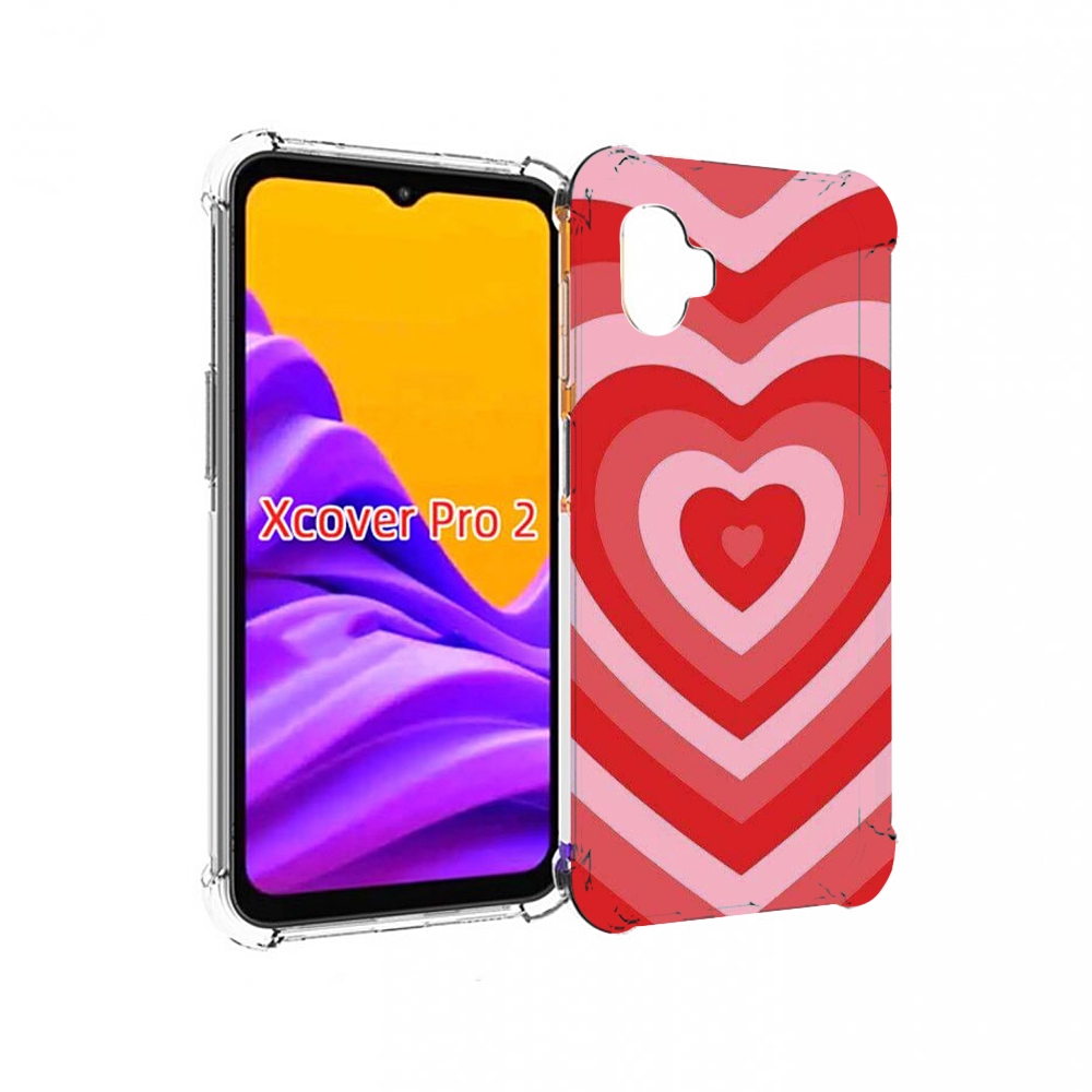 

Чехол MyPads завораживающее сердце женский для Samsung Galaxy Xcover Pro 2, Прозрачный, Tocco