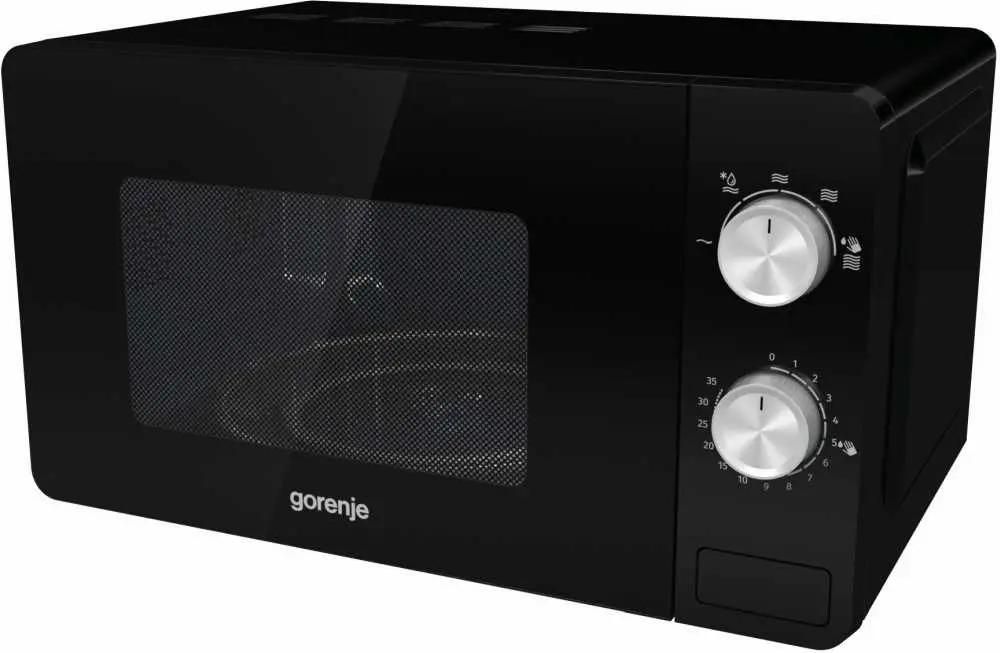 

Микроволновая печь GORENJE MO20E1B, 800Вт, 20л, черный