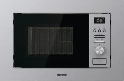 

Микроволновая печь Gorenje BM201AG1X, встраиваемая, 20л, 800Вт, нержавеющая сталь