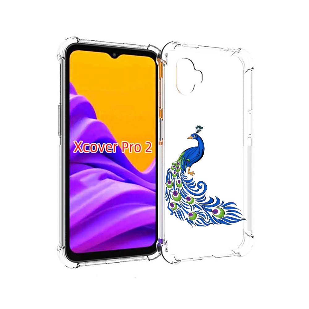 

Чехол MyPads жарптица-голубая для Samsung Galaxy Xcover Pro 2, Прозрачный, Tocco