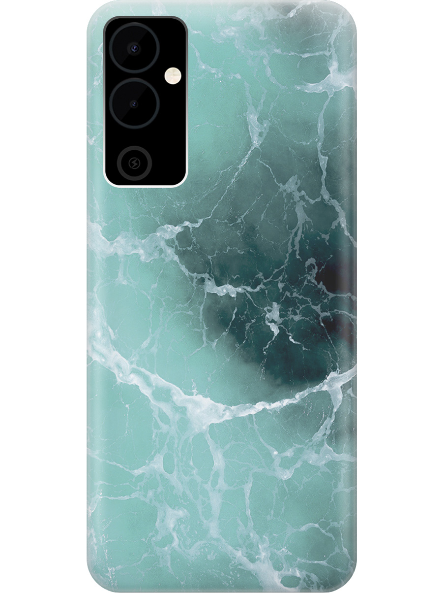 

Силиконовый чехол на Tecno Pova Neo 2 "Лазурный океан", Белый;зеленый;черный, 20001476