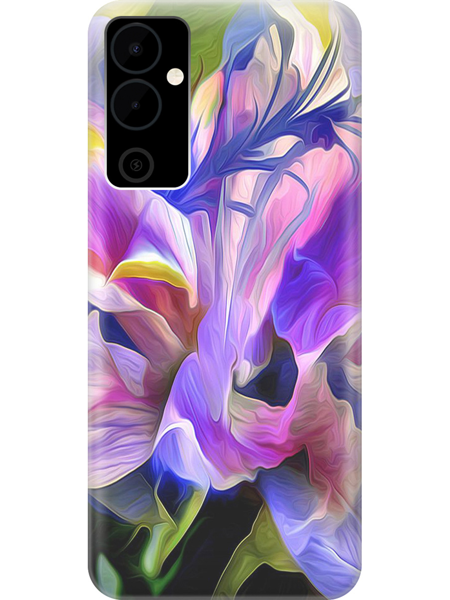 

Силиконовый чехол на Tecno Pova Neo 2 "Цветочная абстракция", Зеленый;синий;фиолетовый, 20001476
